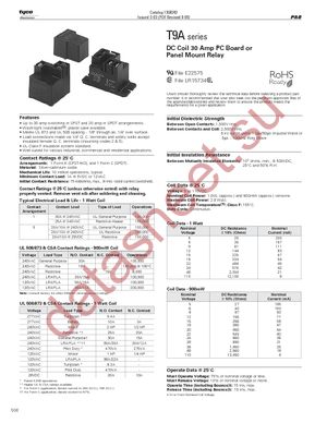 T9AS5D12-12 datasheet  